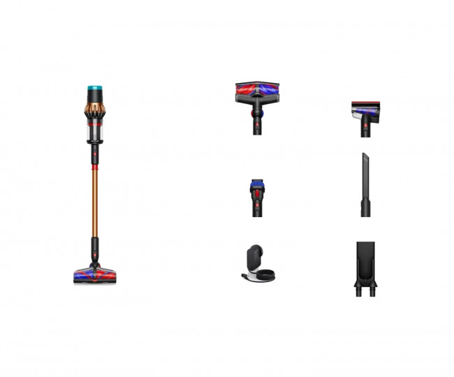 Вертикальний + ручний пилосос (2в1) Dyson V16 Piston Animal Matte Black/Copper (492963-01)